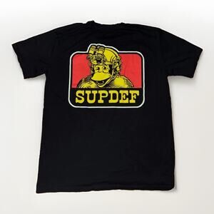 Superior Defense SupDef Ben Davis Shirt XL Black OG Monkey 24x30 Rare